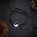 POWWA Yin Yang Bracelets Ying Yang Couples Jewelry Gifts Matching Relationship Bracelets For 2 Girlfriend Boyfriend Bf Gf His And Her-P-PB-YY