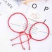 POWWA Red String of Fate Bracelets Kabbalah Protection Good Luck Friendship Matching Bracelets for Lover Women Men-P-RB-red