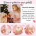 POWWA Big Sister Bracelet for Girls，Big Sister Gifts from Sister Pink Pearl Heart Charm Bracelets Birthday Jewelry Gifts for Big Sister from Mum Dad-P-W001